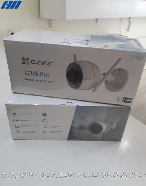 Camera Wifi EZVIZ C3W color night pro 4MP