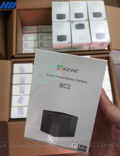 Camera Wifi dùng pin sạc 2MP EZVIZ BC2