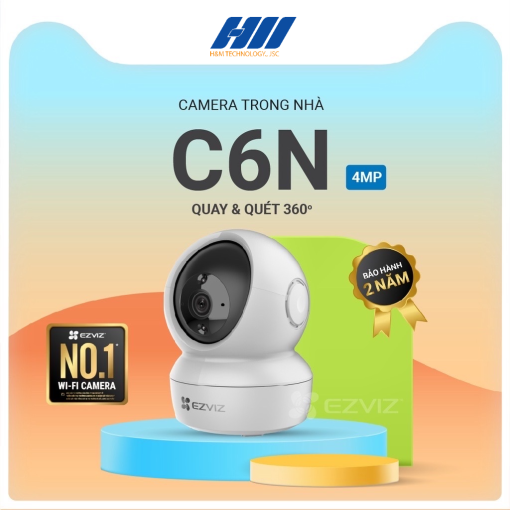 Camera wifi không dây Ezviz C6N 4Mp 2K