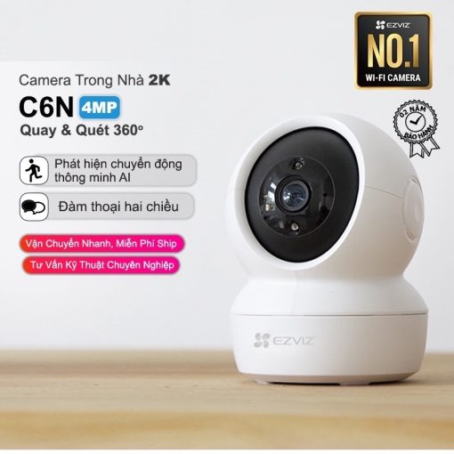 Camera wifi không dây Ezviz C6N 4Mp 2K