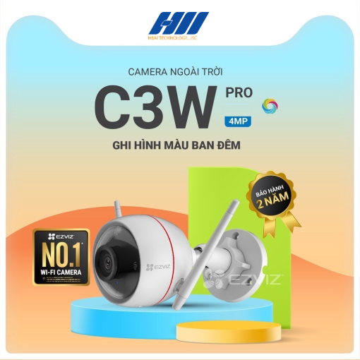 Camera Wifi EZVIZ C3W color night pro 4MP