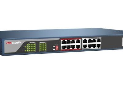 Switch mạng 16 cổng PoE 'DS-3E0318P-E(C)