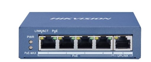 Switch mạng GIGABIT 4 cổng POE DS-3E0505P-E/M