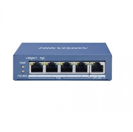 Switch POE GIGABIT Hi POE 4 cổng DS-3E0505HP-E