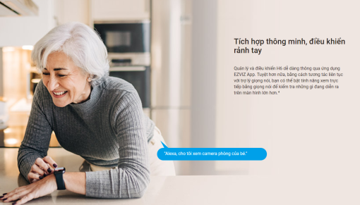 Camera Wi-Fi nhà thông minh EZVIZ H6 3K 5MP